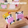 24 Pack Sticky Notes - Cartoon Animals Sticky Notes, Cute
