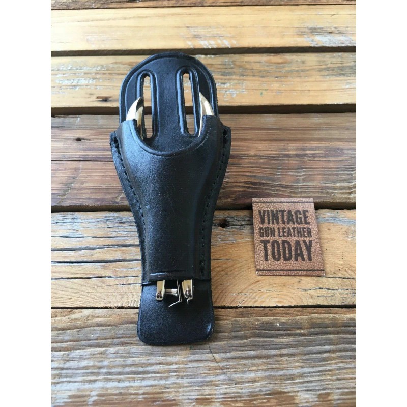 Tex Shoemaker VTG Tex Shoemaker Leather Ticket Hole Punch Holder