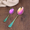 Cutlery Set EVERGD Stainless Steel Tableware Set Colorful Romantic Dinner
