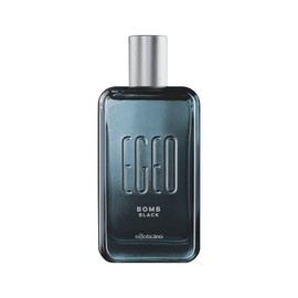O BOTICARIO Egeo Bomb Black Eau de Toilette, Long-Lasting, Caramel & Leather, Men's Cologne Fragrance, 3 Ounce