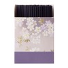 Uno Chiyo Incense Sticks, Light Ink Cherry Blossoms, Mini, Approx.