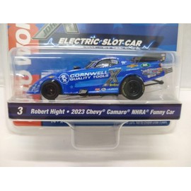 Auto World SC405-3 Robert Hight Cornwell Quality Tools 2023 Camaro Funny Car HO Scale Electric Slot Car