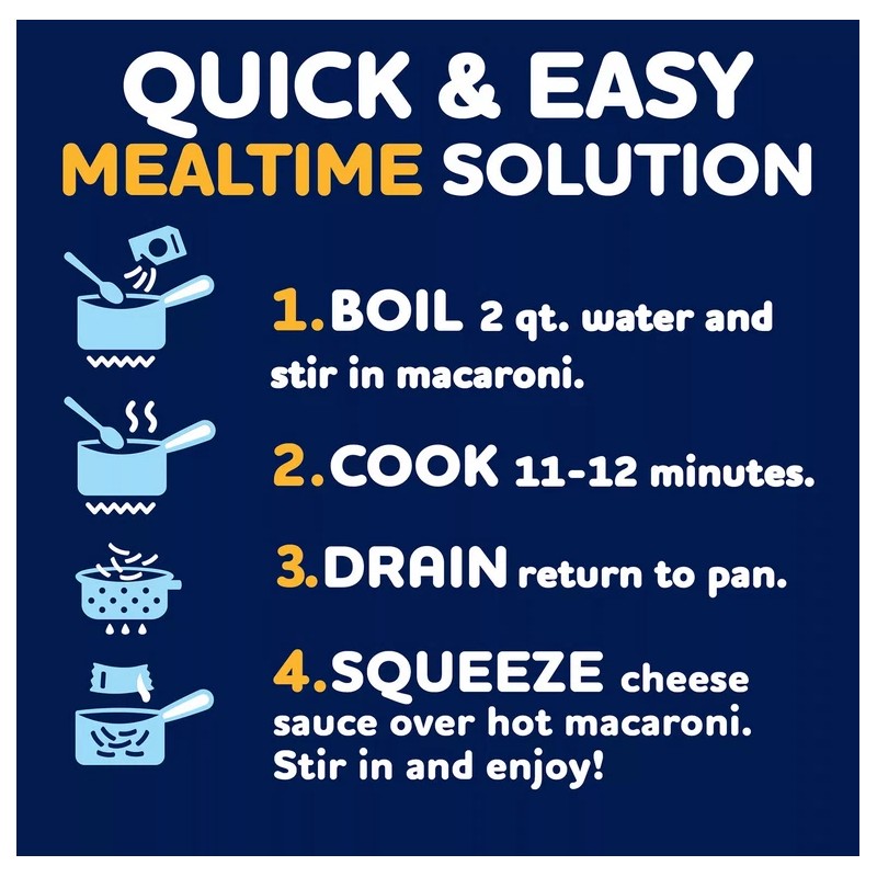 Kraft Deluxe Original Cheddar Macaroni and Cheese Dinner, 14 oz.,