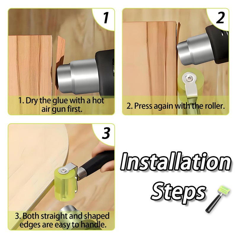 VBGURR 2 Pcs Sound Deadening Roller Wallpaper Tools for Car