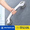 17-Inch Bathroom Grab Bar for Shower Support – No-Drill Anti-Slip