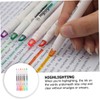 Operitacx 6 Highlighters Pastel Highlighter Chisel Tip Highlighter Gel Highlighter