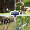 4 PCS Lawn Mower Blade Sharpener with 1 Pcs Balancer,