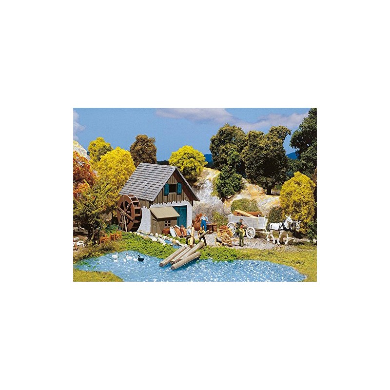 Faller FA131362 Kleine Mühle Modellbausatz, Zubehör, Mehrfarbig, Small