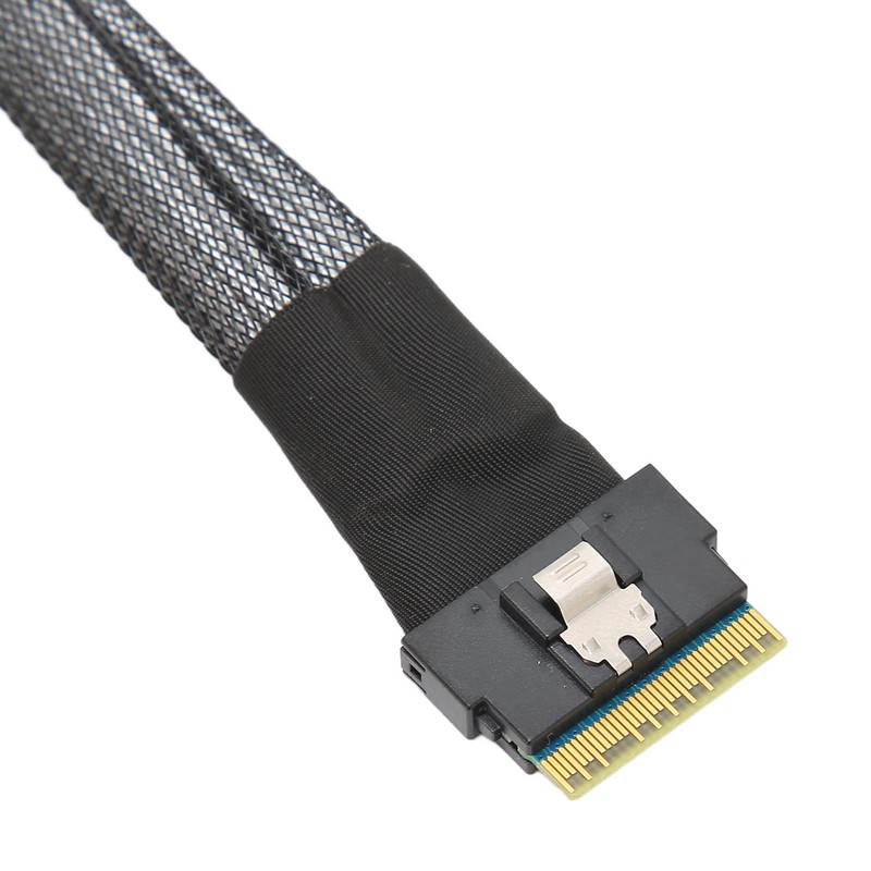 Mini SAS Cable, SFF-8654 8i to 2 * SFF-8643 Server,