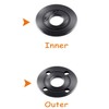 Podoy Grinder Flange Angle Wrench Spanner Metal Lock Nut for