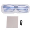 Smart Sound Glasses with Mic Blue Light Filter Touch Voice