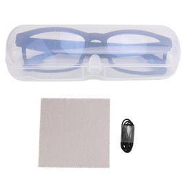 Smart Sound Glasses with Mic Blue Light Filter Touch Voice Assistant Outdoor Cycling Bluetooth 5.3 Glasses