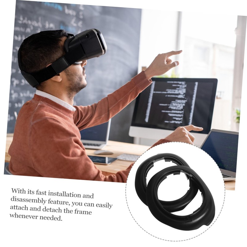 DOITOOL Vr Lens Protector Frame Replacement Glasses Spacer for Vr