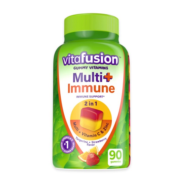 Vitafusion Vitafusion Multi+ Immune Support* – 2-in-1 Benefits & Flavors