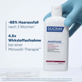 Ducray Anaphase Stimulating Cream Shampoo 400ml