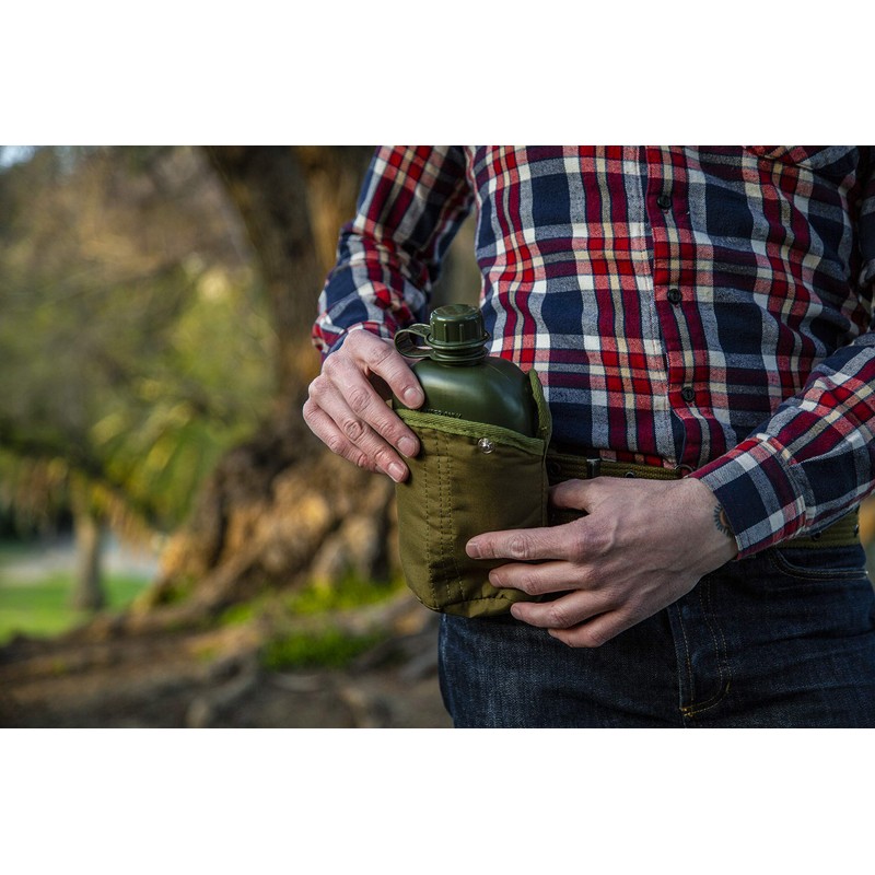 Stansport G.I. Style Canteen, Cover & Belt (336)