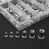 150Pcs M3-M10 Rivet Nut 304 Stainless Steel for Fastening Piece