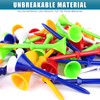 CHAMPKEY 3-1/4" Premium Golf Tees - Excellent Durability and Stability