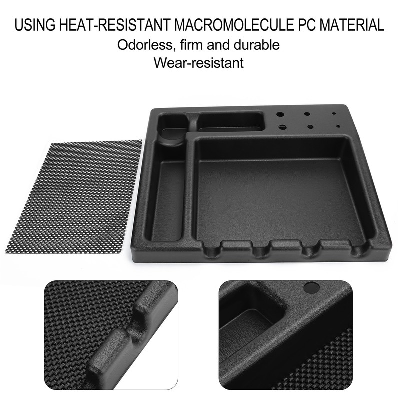 Salon Electric Hair Clipper Storage Box Hair Trimmer Brush Organizer