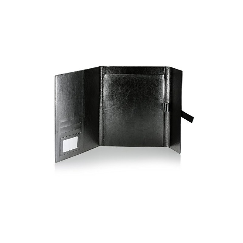 Gallaway Leather Padfolio Portfolio Folder - Perfect for your Interviews,