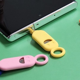 SIM Card Eject Pin & USIM Chip Storage Case with Anti-Loss Feature Keyring 5ea