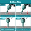 5/16 Inch Small Diamond Hole Saw - 8 mm M14