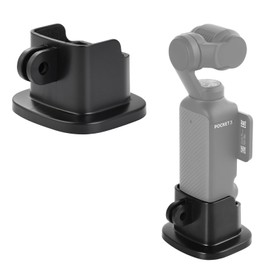 UTEBIT 2 Packs Desktop Mount for DJI Osmo Pocket 3 with Long Screw Adapter Bottom 1/4” Screw Hole