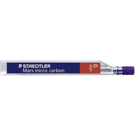 STAEDTLER 24 Mars Micro Mechanical Pencil Leads 0.5mm H (2 Tubes of 12)
