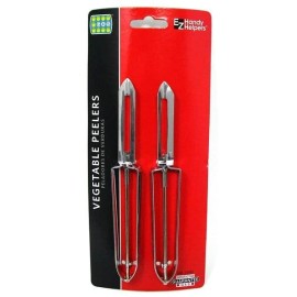 EZ Handy Helpers Set Of 2, Kitchen vegetable peeler-Stainle