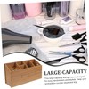 Healvian Scissors Wooden Haircut Scissor Holder Wooden Comb Wooden Haircut