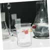 BUGUUYO Accurate Measurement Lab Beakers 6 Pack High Resistant Glass
