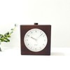 KATOMOKU Alarm Clock 5 Brown km-78BR Wooden 11.2 x 11.8