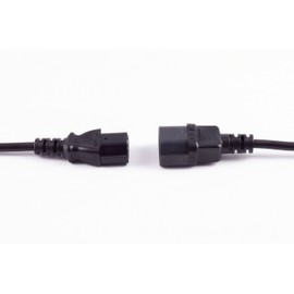shiverpeaks 1.8 m C13 – C14 Coupler COUPLER C14 1.8 m C13 Power Cable – Power Cable (1.8 m, Black, Male/Female; C14 coupler; C13 coupler; Black)
