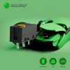 Mouse gamer de juego VSG Aurora verde boreal