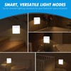 2 Pcs Plug in Night Light Mini Motion Sensor Night