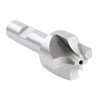 Accusize Industrial Tools Hss Corner Roudning End Mill, 1/4'' Radius,