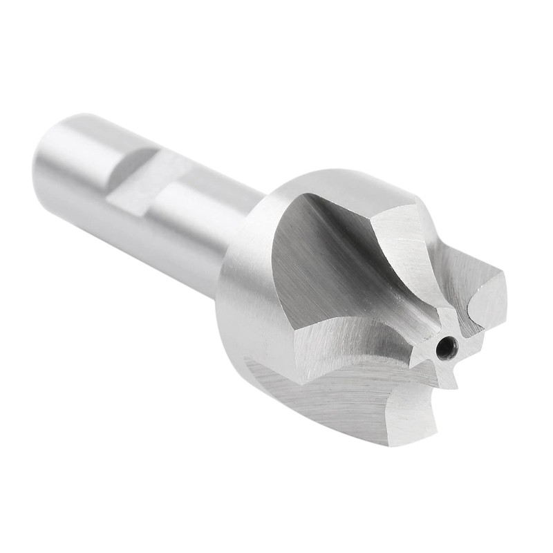 Accusize Industrial Tools Hss Corner Roudning End Mill, 1/4'' Radius,