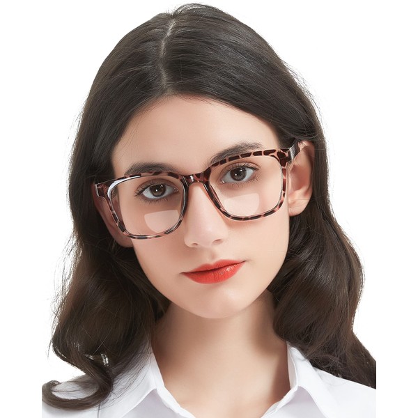MARE AZZURO Large Bifocal Reading Glasses 2.5+ Women Blue Light