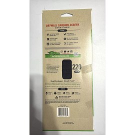 Gator Clamp-On Precut Drywall Sanding Screen, 4-1/4" x 11-1/4" 220 Fine