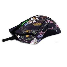 MightySkins Skin Compatible with Razer Deathadder Elite - Midnight Blossom | Protective, Durable, and Unique Vinyl Decal wrap Cover | Easy to Apply, Remove, and Change Styles | Made in The USA