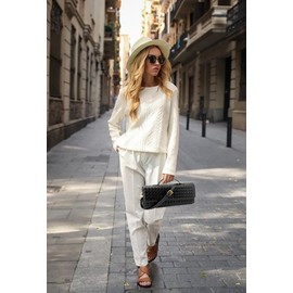 Lmkids Woven Evening Bag Clutch Purses For Women, Woven Leather Crossbody Bag Purse For Women Shoulder Handbag Cute Satchels (Black)