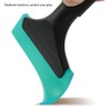 FOSHIO Small Squeegee with 5 Inch Light Blue Rubber Blade
