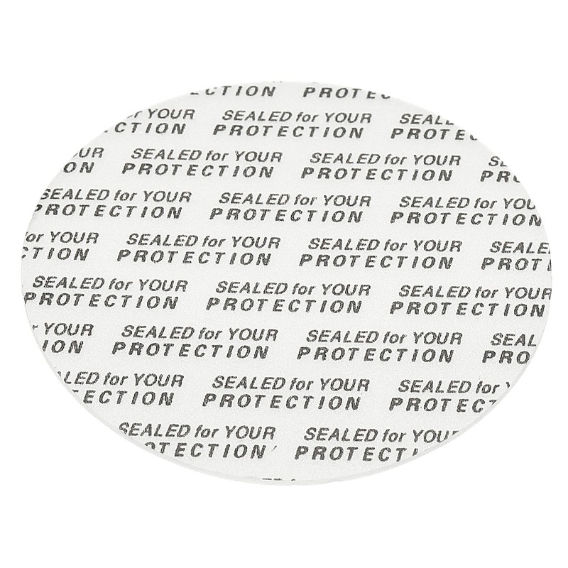 PATIKIL 51mm/2.01" Foam Lid Liner, 50Pack PS Foam Resistant Tamper