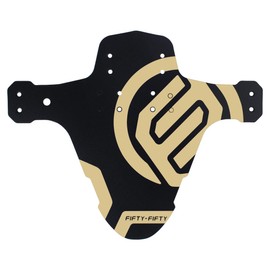 FIFTY-FIFTY MTB Mudguard, Bicycle Mudguard, Mountain Bike Rear and Front Mud Scraper Splash Guard Fit 26 27.5 29 Inch Fat Bike (Sandstorm, Pack of 1)