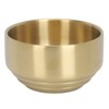 Men Beard Soap Bowl Ti Plated Foaming Cream Bowl Facial