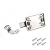 Rannb Slide Latch Lock 2-1/2" Barrel Bolt Stainless Steel Latch