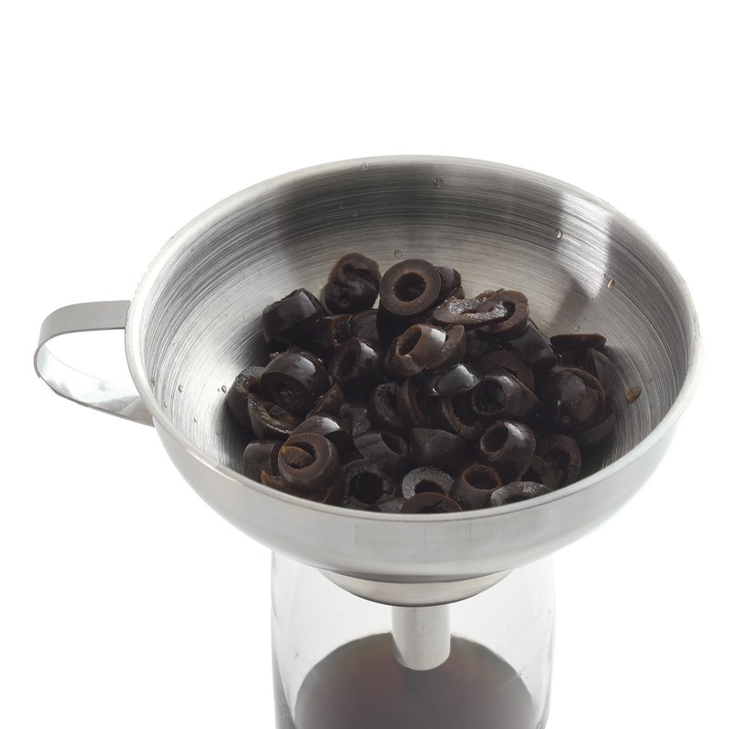 Norpro Stainless Steel Funnel with Removable Spout,Silver,5 inch