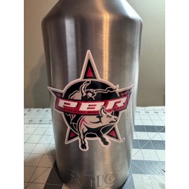 Unbranded Professional Bull Riders PBR Vinyl Decal Sizes up 14" FREE SHIPPING & TRACKING - 3 Inch