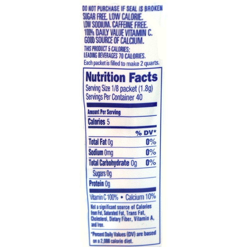 Crystal Light Classic Orange Drink Mix, 10-Quart Canister (Pack of