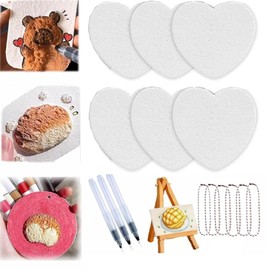 ZHRUOYAO Magic Puffy Paint, 3D Drawing Magic Canvas Sponge, Puffy Popcorn Drawing Texture Painting Kit, DIY Bubble Drawing Pens Art Supplies